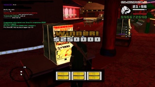 Lucky win on slot machines